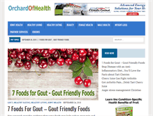 Tablet Screenshot of orchardofhealth.com